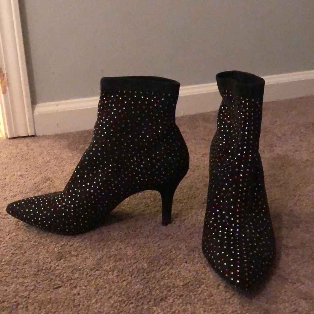 Multi color/gem booties
